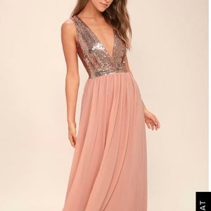 Lulu’s Sequin Gown